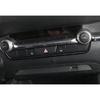 For Mazda 3 Axela 2019-2024 Black Titanium Center Console AC Switch Strip Trim