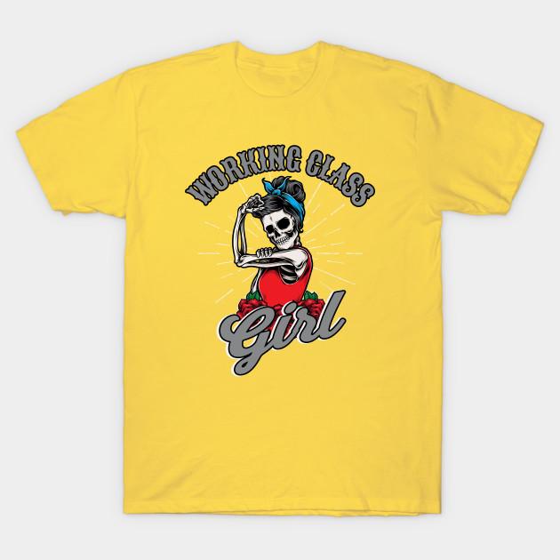 

Футболки для девушки из рабочего класса, в стиле рокабилли, с принтом, женские, модные, с круглым вырезом, больших размеров, летние, повседневные, с коротким рукавом 2XL жёлтый