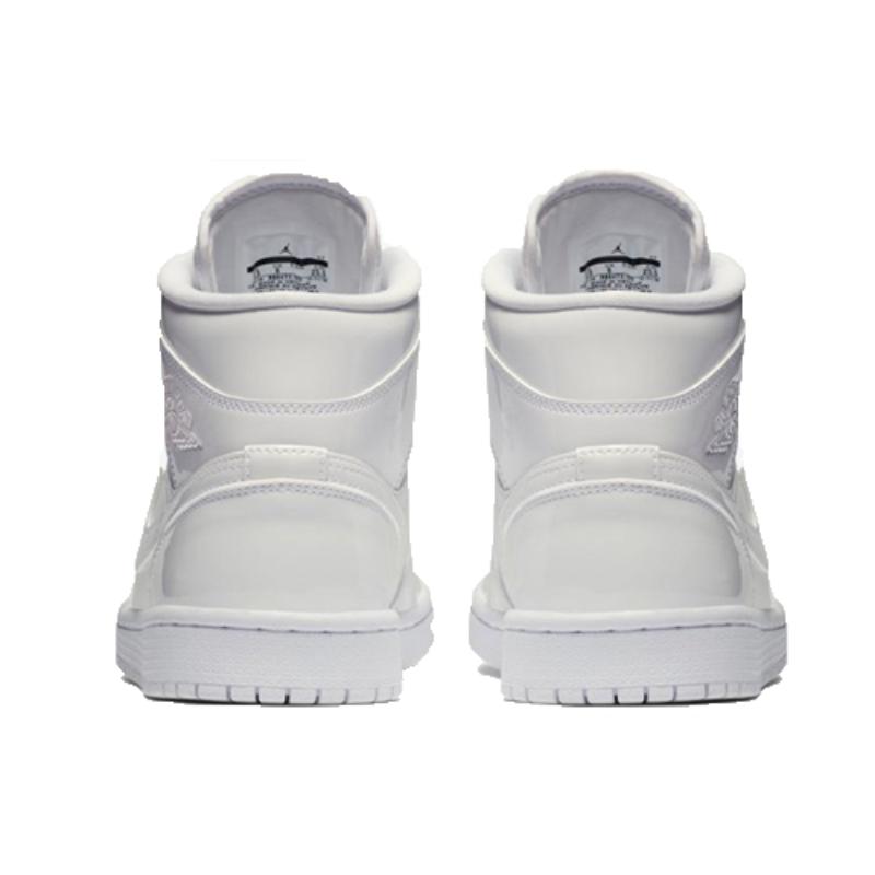 Jordan 1 Mid Triple White Women's Jordan BQ6472-111