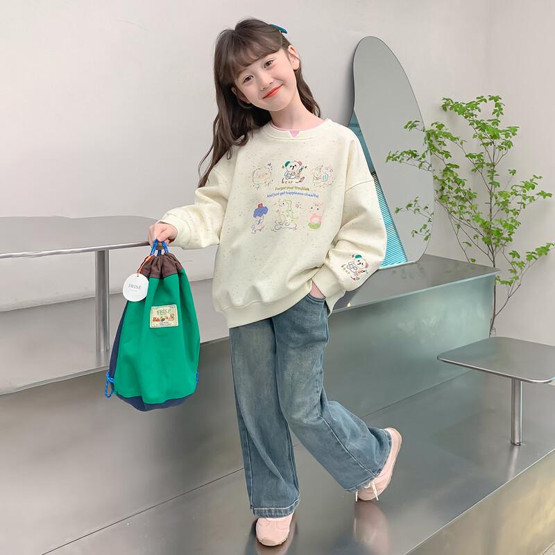 Girls' Casual Spring Autumn Sweatshirt