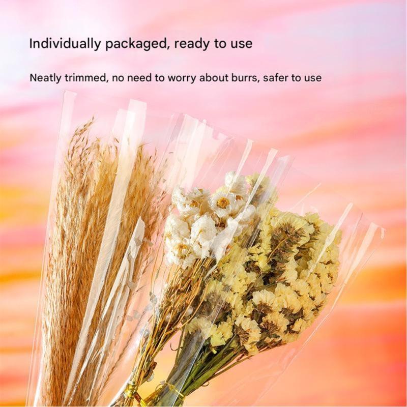 Decorative Colorful Dried Floral Bedding Set for Small Pet Creates Natural Flower Habitat