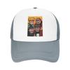 Eltingville Club The Team Drawing Mesh Sun Hats  Outdoor Sport Breathable Baseball Caps Couple Fitted Retro Print Trucker Hat