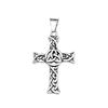 Vintage Fashion Cross Pendant Necklaces For Men Women 316L Stainless Steel Nordic Viking Celtic Knots Necklace Amulet Jewelry