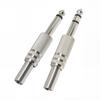 Audio Cable Microphone Accessories 6.35mm Mono Stereo Channel Amplifier Plug Adapter Connectors