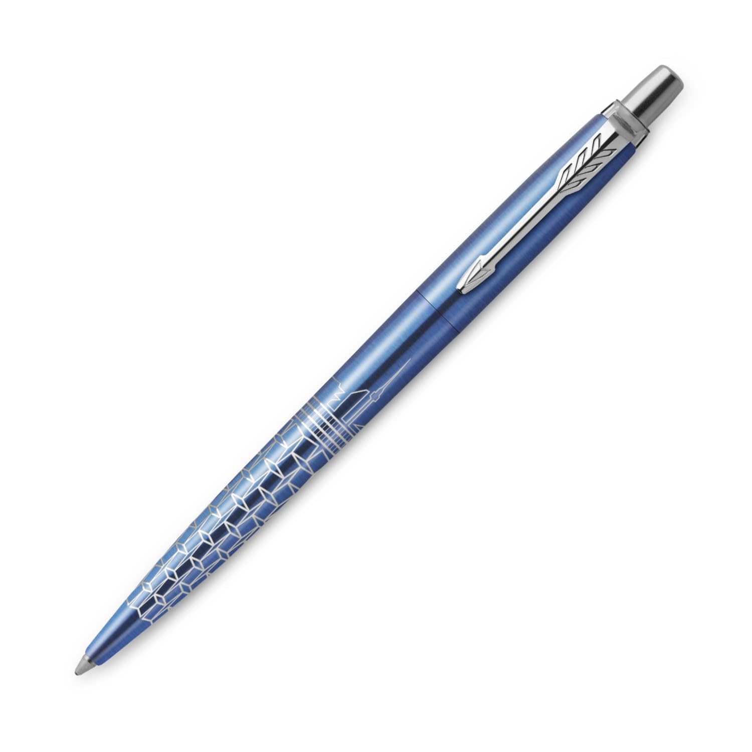 

PARKER Jotter Blue CT Special Edition Ballpoint Medium Gift Luxury 2221605 Pen, Nib, Oil-Based, Boxed, Gift,
