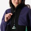 DECATHLON Velvet Jackets Women's Black Stand Collar Moderate 9008134