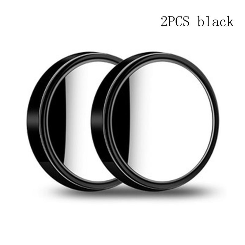 

Зеркало заднего вида, маленькое круглое зеркало, автомобильное вспомогательное зеркало заднего вида с поворотом на 360 градусов, водонепроницаемое чёрный