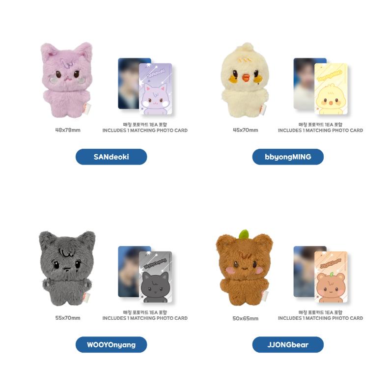 Pre-order ATEEZ ANITEEZ IN DEJA VU POP-UP Tiny Mini Doll