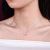 Tancise S925 Sterling Silver Moissanite Luxusný osobný náhrdelník s príveskom Dámsky klasický náhrdelník s prílivom na párty darček na párty