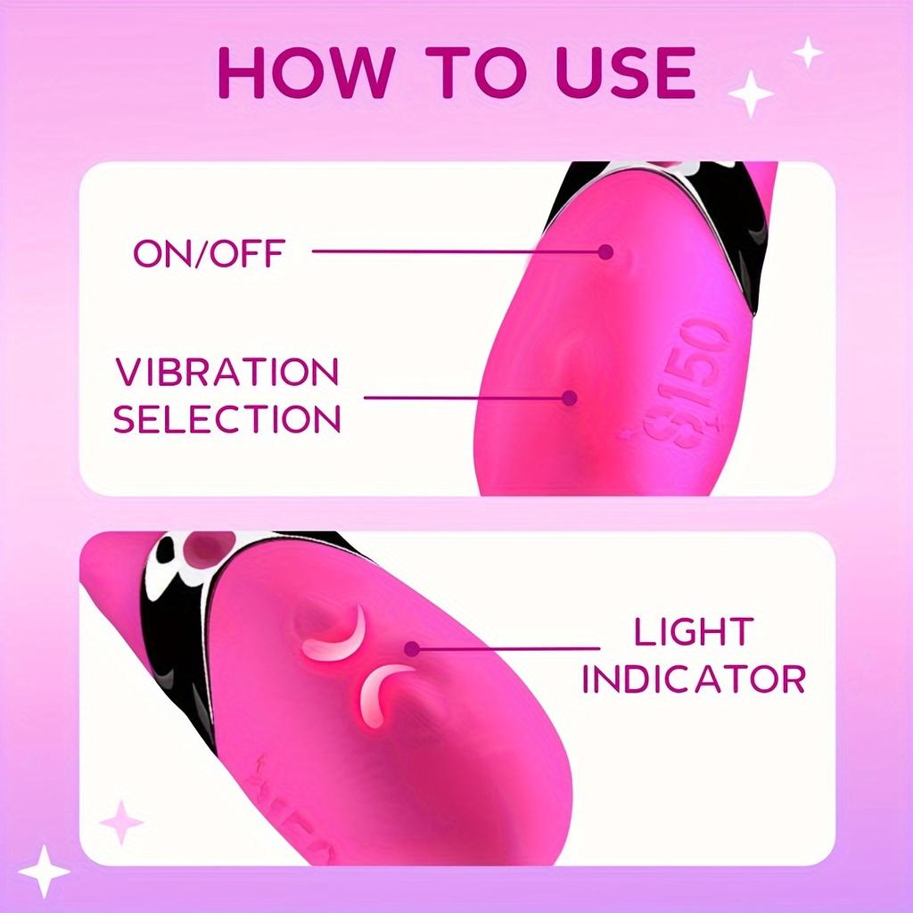 10 Modes Rabbit Dildo Vibrator G Spot Clitoris Stimulation Massager Women's Pleasure Sex Toys for 18