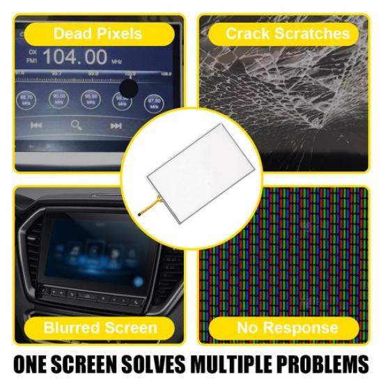 LA070WV2TD01 8-pin Touch Screen Glass 7" for Toyota Tundra 2014- EOOH