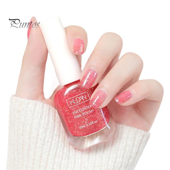 Peelable Nail Polish for Kids Rainbow Colors Safe Low Odor Easy Peel-off Glamorous Bottle Child-Friendly Tearable Nail Polish