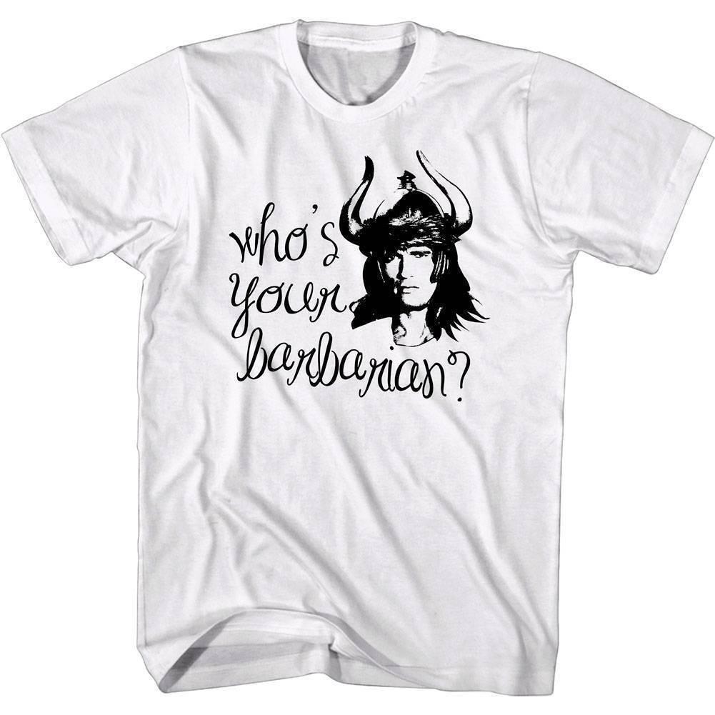 Conan Who Your Barbarian Men T Shirt M