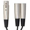 Hosa XLR Y Cable 45cm YXM-101.5