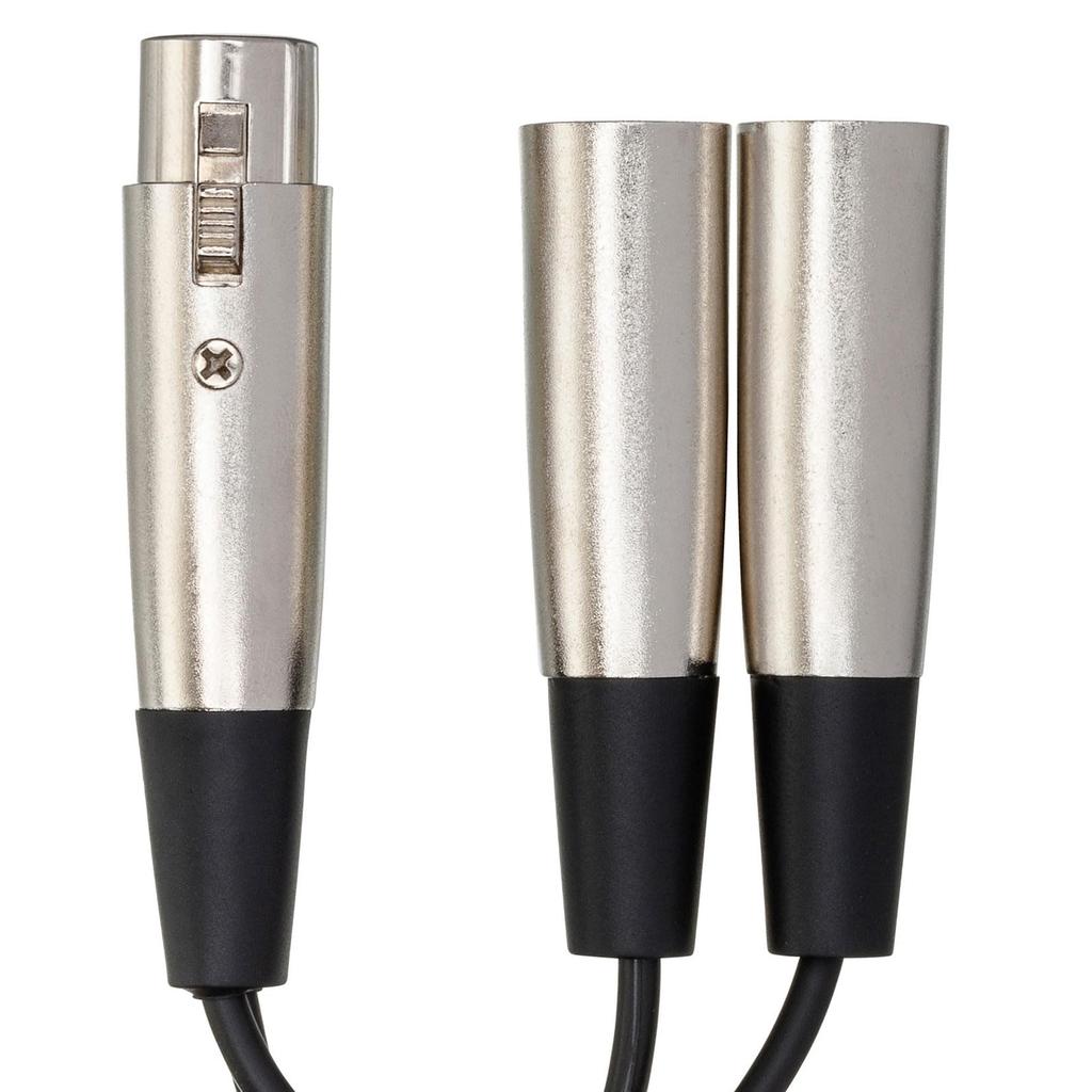 Hosa XLR Y Cable 45cm YXM-101.5