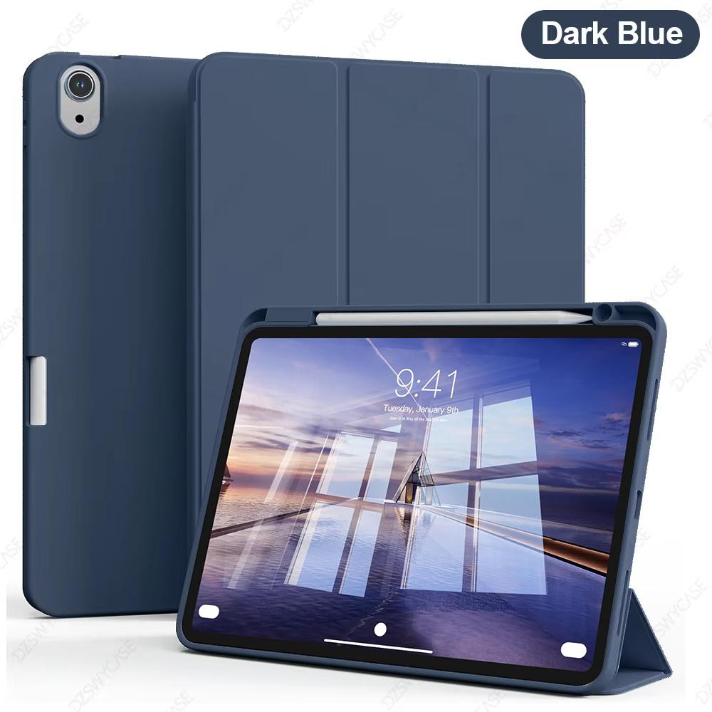 Case for iPad Air 11-Inch M3/M2 (/), iPad Air 5/4 (/ 5th/4th Generation 10.9-Inch), with Pencil Holder Cover