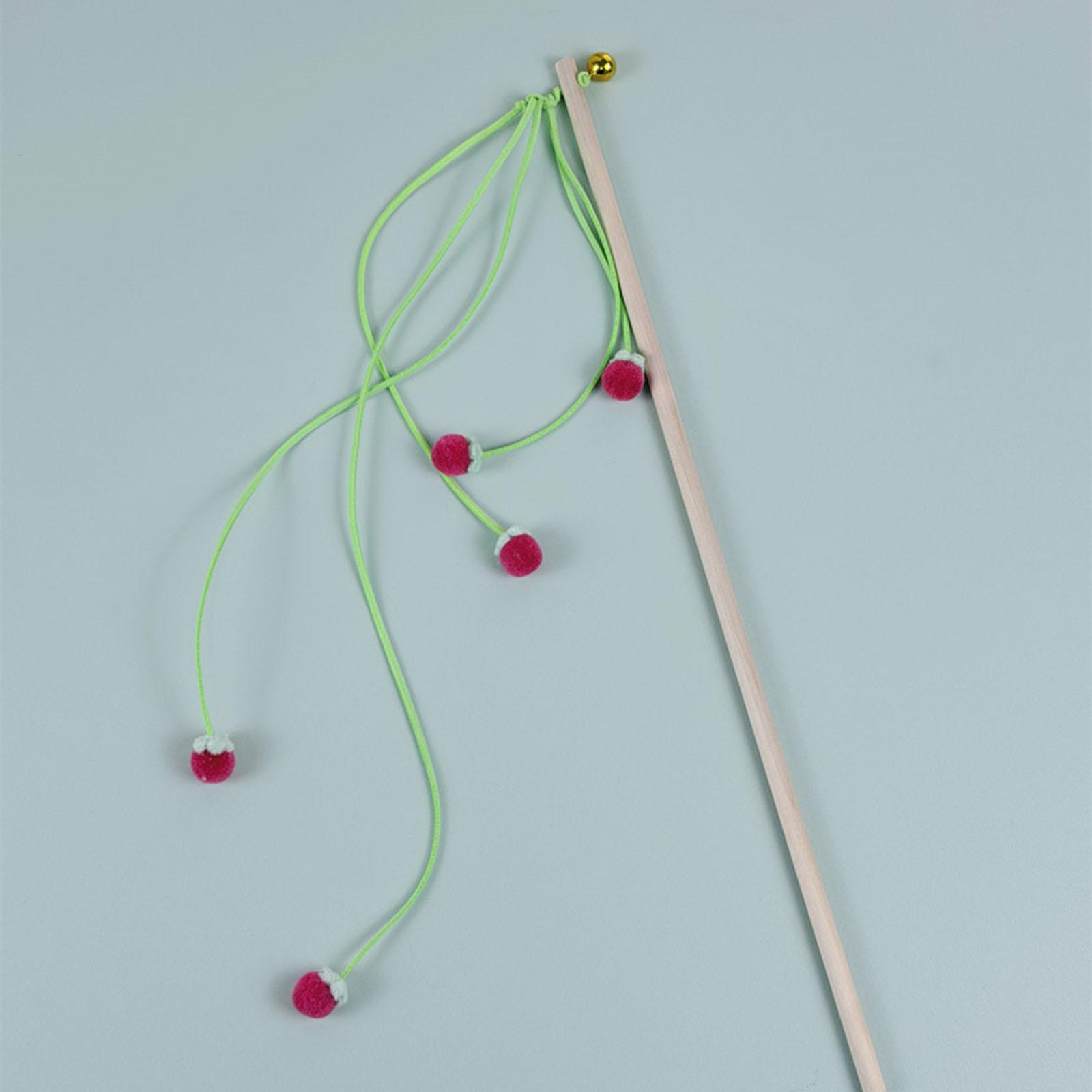 Yarn Ball Rope With Bells For Teasing Cats