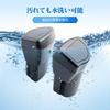 Coleya Trash Cans for Toyota Rocky A200 Series Door Trash Cans for Driver and Passenger Set of Car Storage Side ABS Convenient Easy Car Accessories