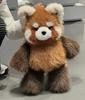 New Design Raccoon Animal Pillow Panda Fluffy Raccoon Soft Run Girls Gift