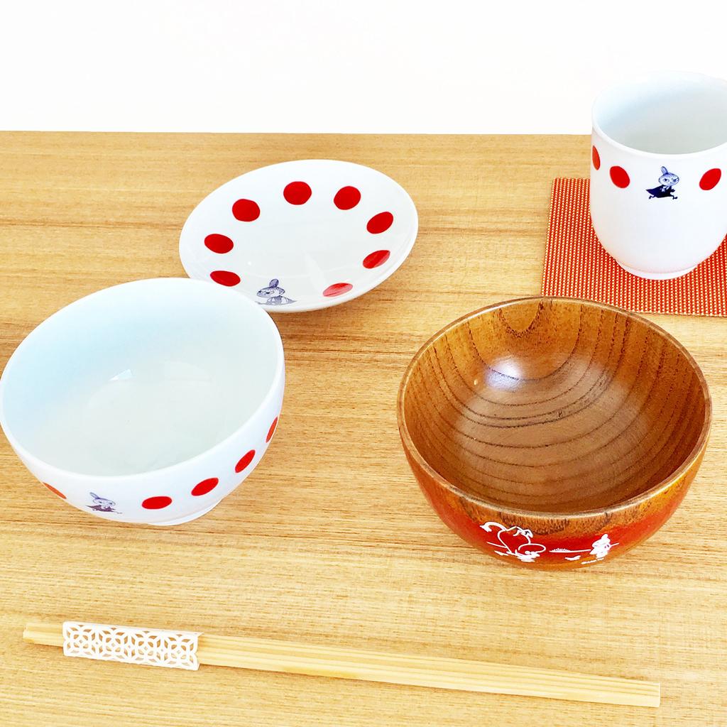 World Create Moomin Small Plate Little My Red Dot Series 14705