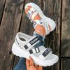 Plus-size Women's Sandals Summer Platform Thick-soled Women's Shoes Student Sports Sandals for Women