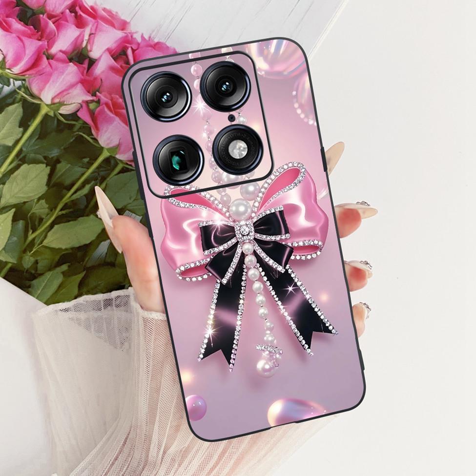 For Moto X70 Air Pro Case Cover Fashion Butterfly Cute Cat Cool Painted Soft Phone Casing For Motorola Moto X70 Air Pro