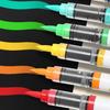 Soft Tip Acrylic Marker Straight Liquid Art Watercolor Pen Professional Colour Pen  Graffiti