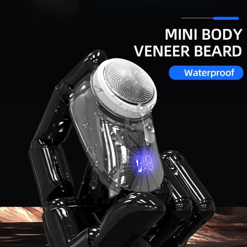 Waterproof Powerful Pocket Electric Shaver For Men Mini Travel Rechargeable Face Shaving Machine Beard Electric Razor