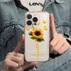 Simple Sunflower for iPhone17promax Apple 16 Mobile Phone Case 14/13 Fine Hole 15 All-inclusive 13