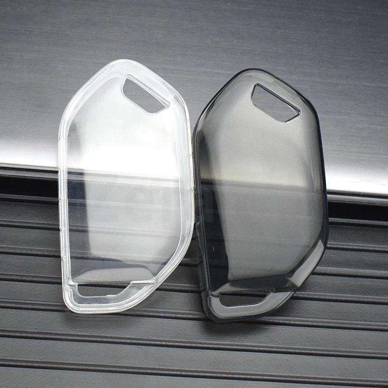 Transparent Tpu Car Smart Remote Car Key Case Cover Shell Fob For Kia Carnival Ev9 Picanto Key Box Lid Gt Line Accessories