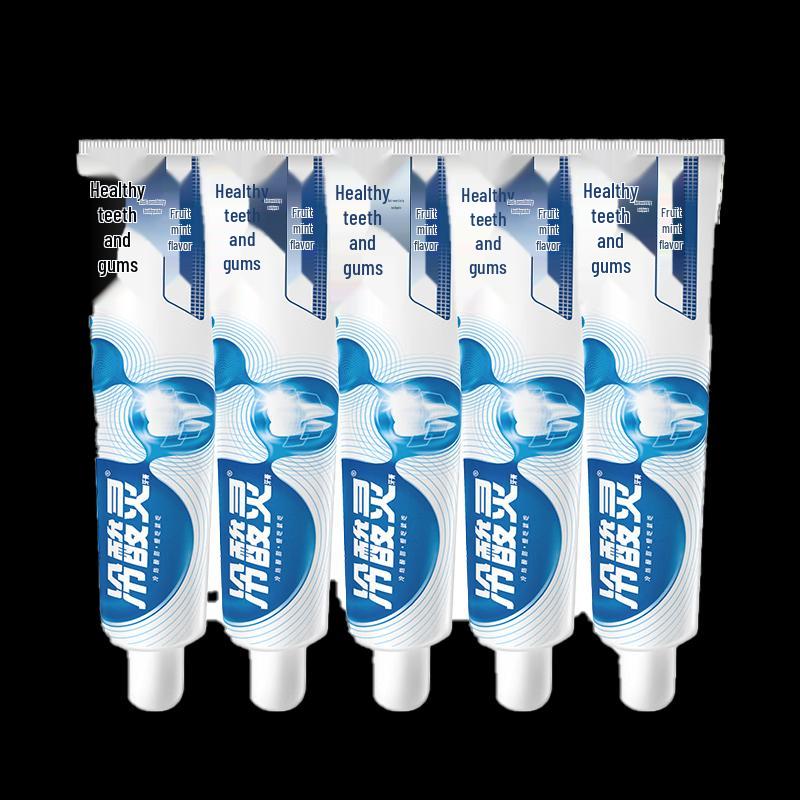 Leng Suan Ling Anti-Sensitive Pump Toothpaste 5-Pack Family Set
