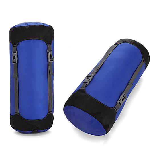 8/15/25/35L Sleeping Bag Compression Sack Large Capacity Drawstring Ultralight Waterproof Adjustable Buckle More Storage Nylon Down Jacket Storage