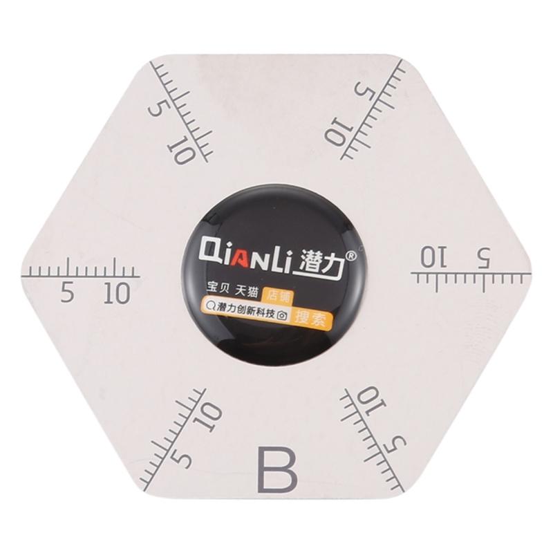 

QIANLI Картка для розбирання Задня кришка Відкривачка для екрана Роздільник Інструмент для ремонту телефону Type A