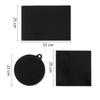 Kitchen Heat Insulation Mat Induction Cooker Cleaning Protection Pad Platinum Grade Silicone High Temperature Resistant Mat