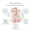 Pack of 3 Baby Bib – Soft Silicone Waterproof Feeding Bib with Adjustable Food Catcher Pocket