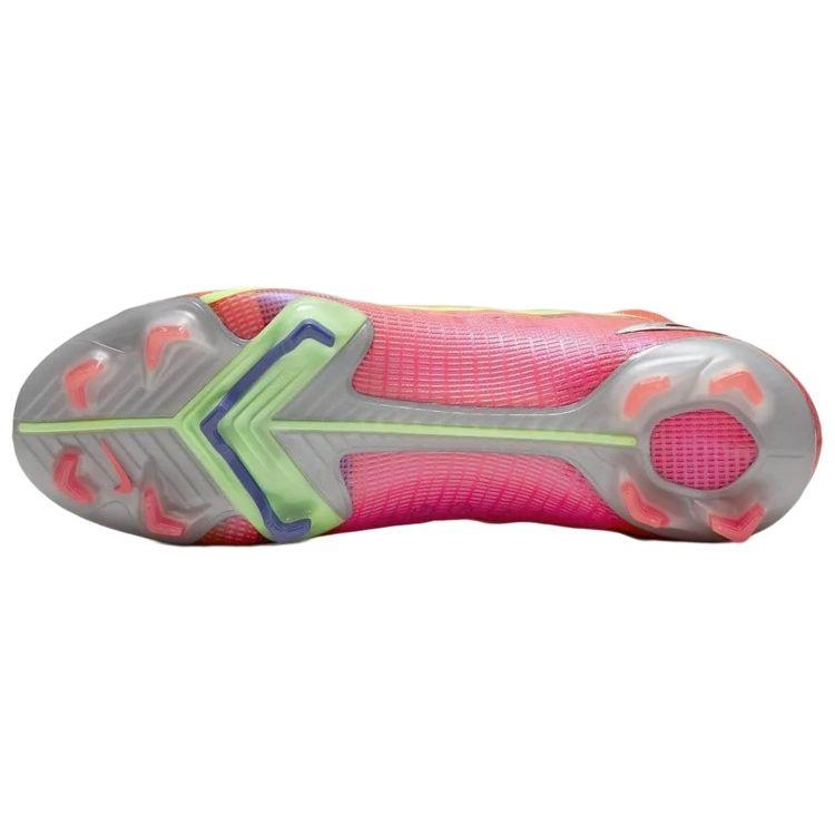 Nike Pantofi sport unisex Mercurial Superfly 8 Elite FG Bright Crimson Indigo Burst Portocaliu Alb Metallic-Silver CV0958-600