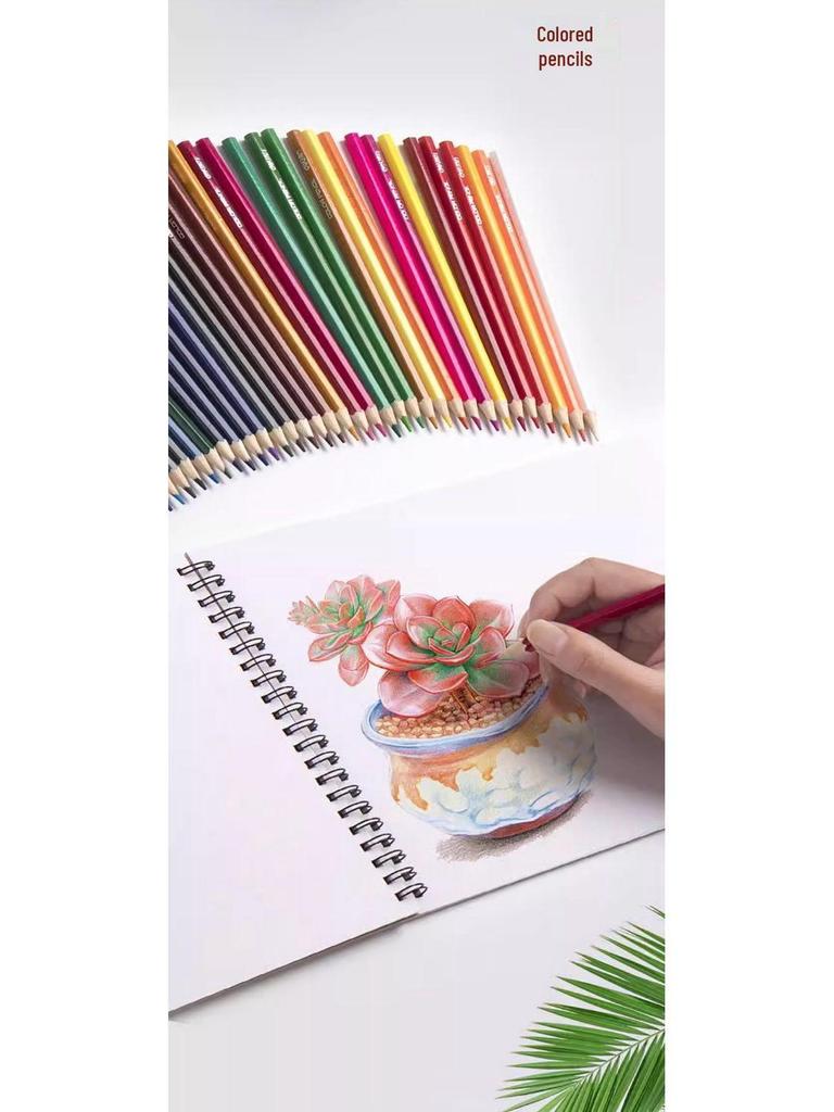 8K Thickened A4 Sketchbook: Art Student Special, 16K Hand-Painted & Marker Drawing Paper