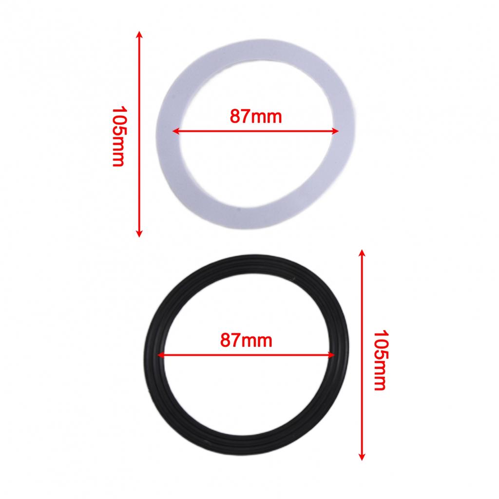 5 par Niezawodnych Uszczelek do Sitka Zlewozmywakowego dla Drenów Kuchennych i Łazienkowych 110mm