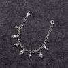 1pc Skull Teeth Pendant Shoe Chains for Boots & Sneakers Shoe Decoration Pendant Accessories Women Fashion Party Jewelry Gifts