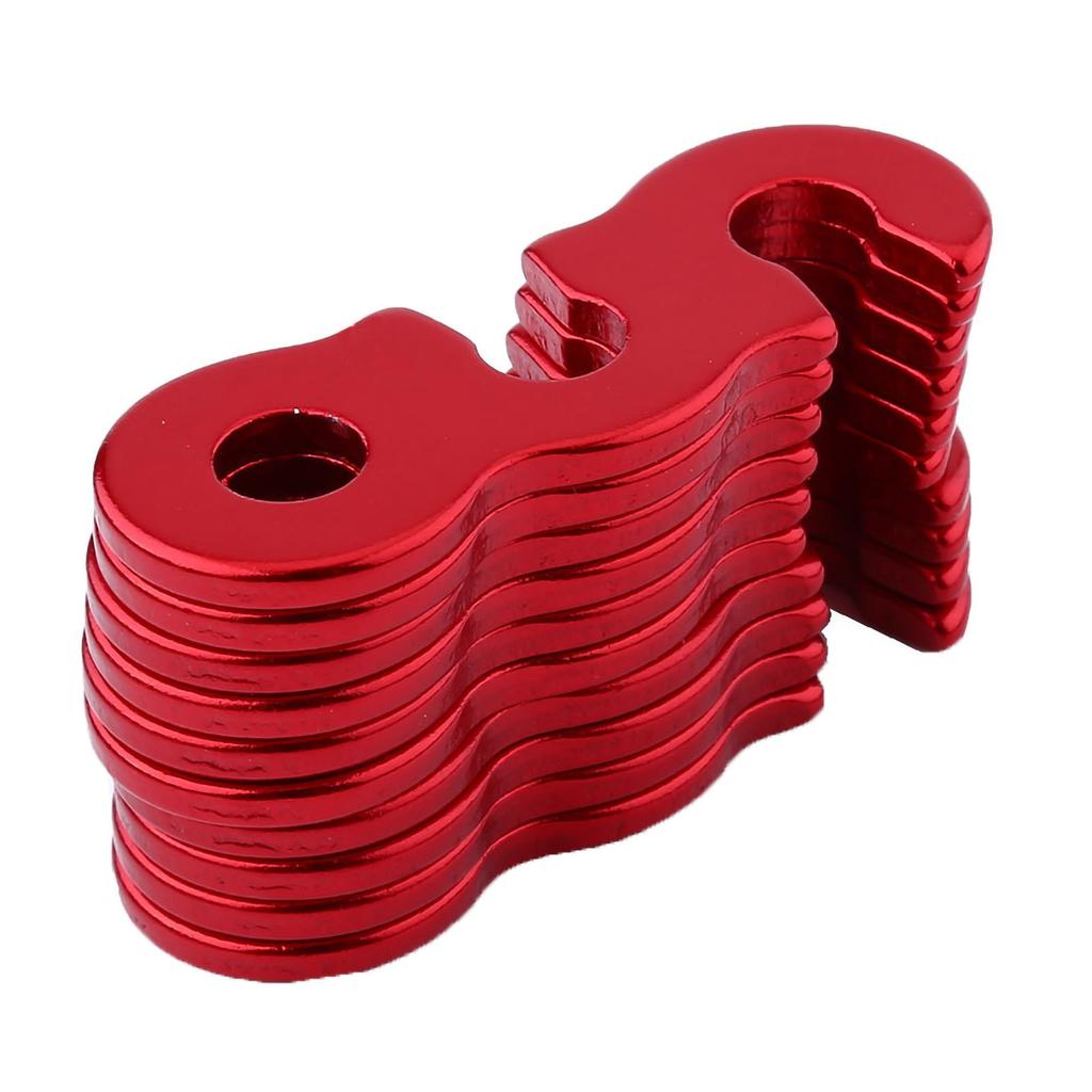 10pcs Quick Release Shelter Tent AntiSlip Wind Rope Buckle Camp Rope Adjuster Stopper