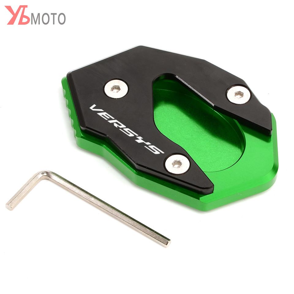 Podpórka podpórka boczna na stopy podkładka przedłużająca płyta podtrzymująca dla KAWASAKI versys1000 VERSYS 1000 SE VERSYS X300 VERSYS X250