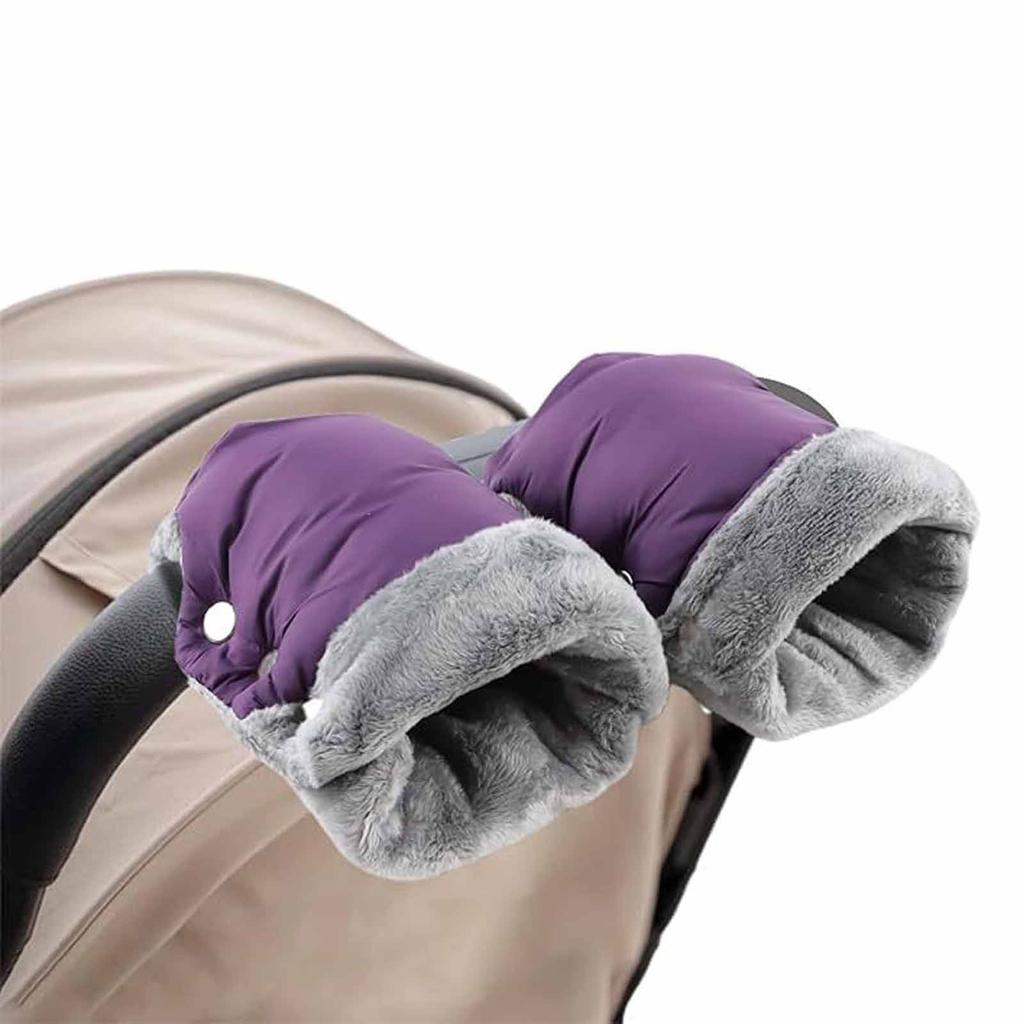 Kinderwagen-Handabdeckungen und winddichte Handschuhe, frostfester Kinderwagen-Handlaufschutz, warme Winterabdeckung für Spaziergänge im Freien