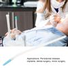 25pcs   Bag Dental Implants Surgical Bends Pipe Oral Surgery Curved Elbow Suction Straw Aspirator Tube Dentist Tool