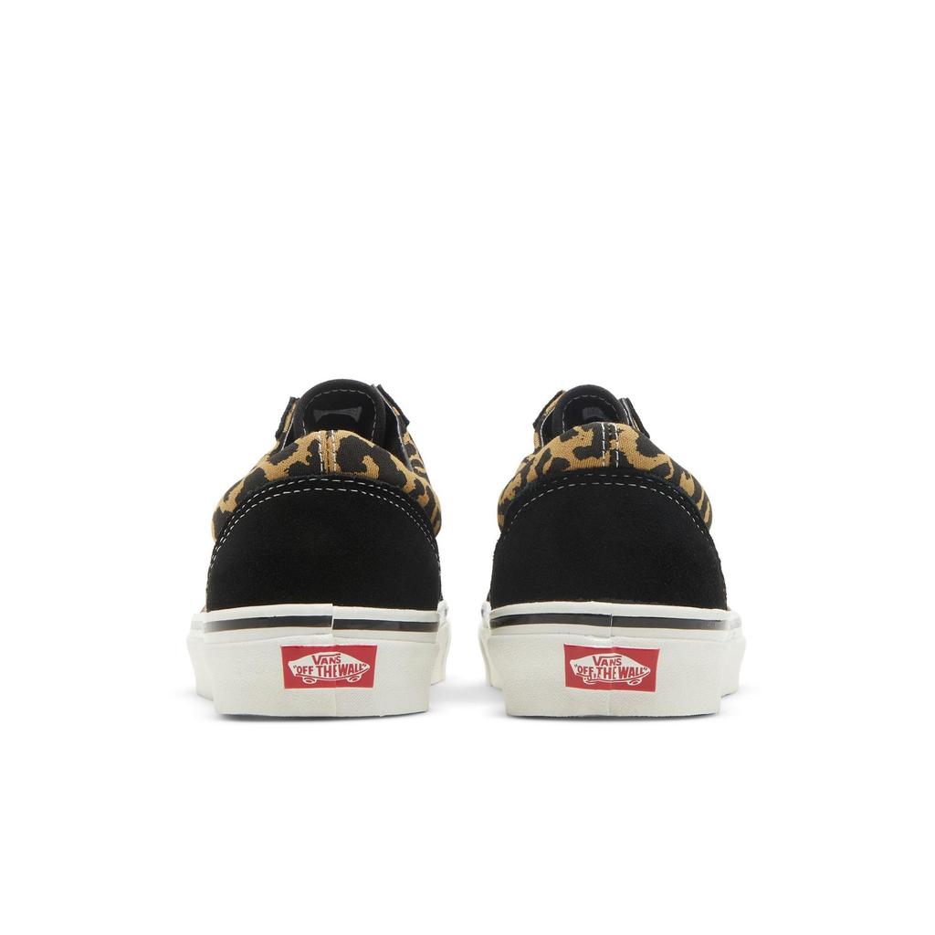 Vans Old Skool 36 DX 'Anaheim Factory - Leopard' (Unisex) Black / Tan Leopard Skate Shoes VN0A54F39GI