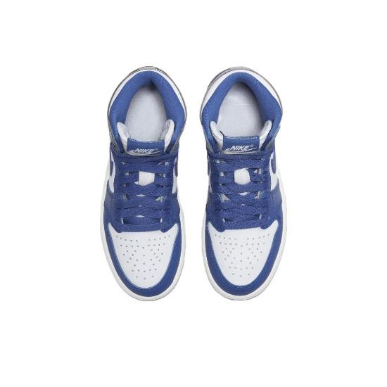 Air Jordan 1 Retro High OG PS True Blue Children's Boardshorts FD1412-410