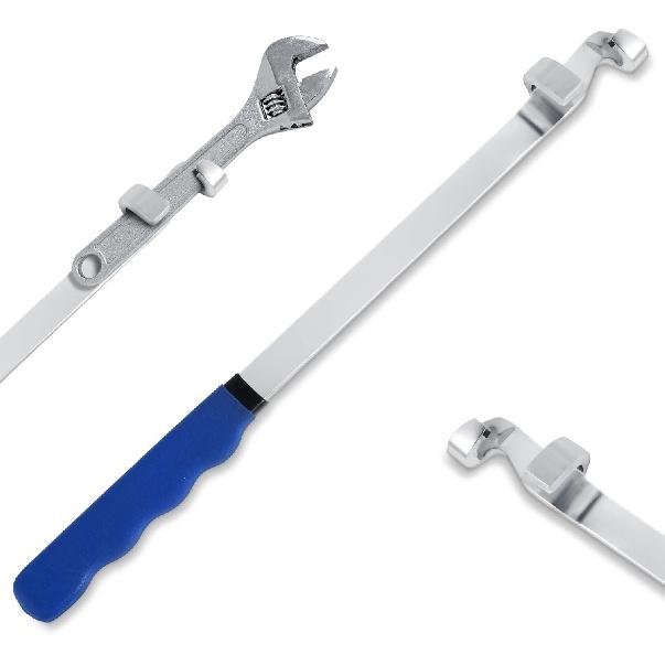 Wrench Extender Tool Bar - 15 inch Ultra Long Wrench Extension with Ergonomic Non-slip Grip, Leverage Saves Effort, Ideal for Garage Repair,