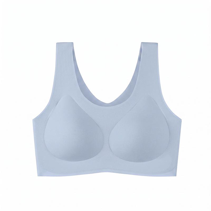Seamless Wireless Comfort Full Cup Women's Bra with Fixed Cups