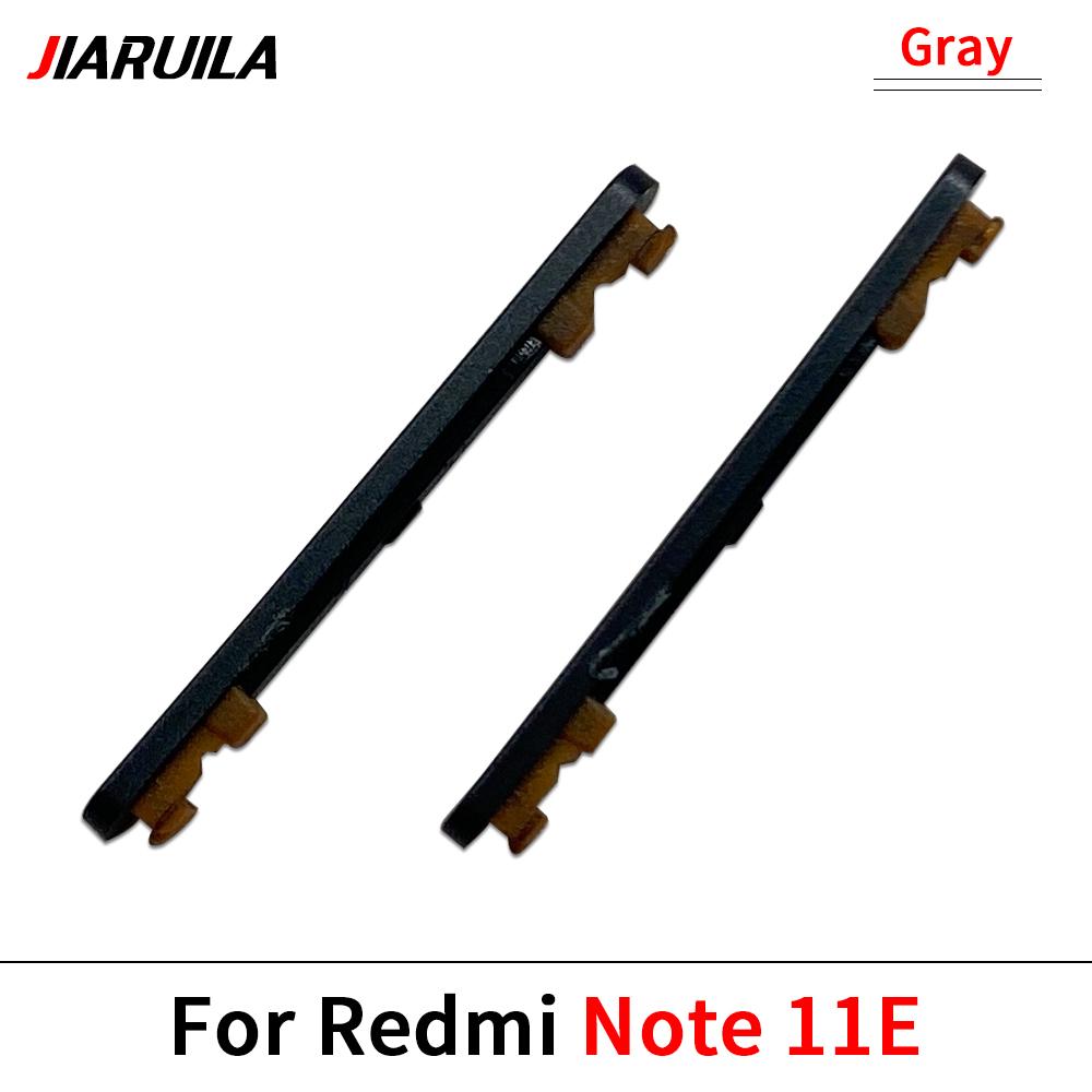 Power Button Switch & Volume Up / Down On / Off Button Flex Cable For Xiaomi Redmi Note 11E 11 Pro Plus Poco C61 F1