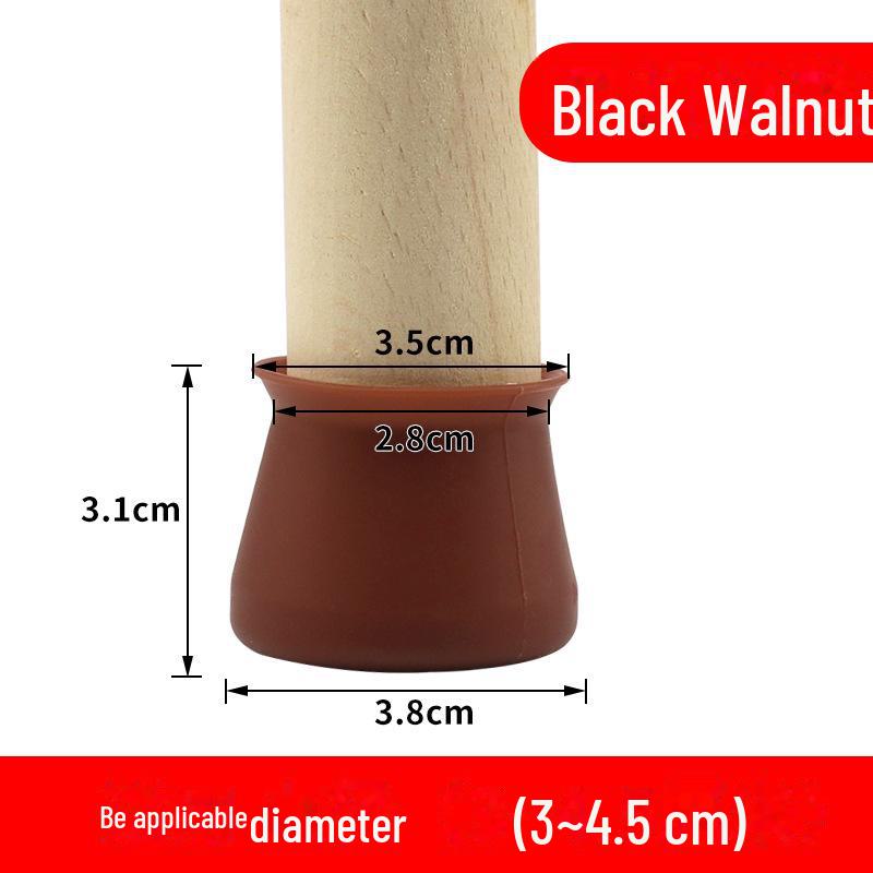 Silicone Wear-Resistant Chair & Table Leg Covers - Thickened, Anti-Fall Foot Pads