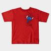 Boys Girls Soft Cotton Graphic Tees Badness Level Rising Breathable Daily School Wear Kids T-Shirts